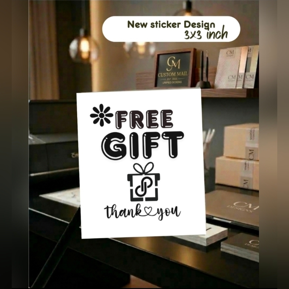 30 Ct Gift Stickers